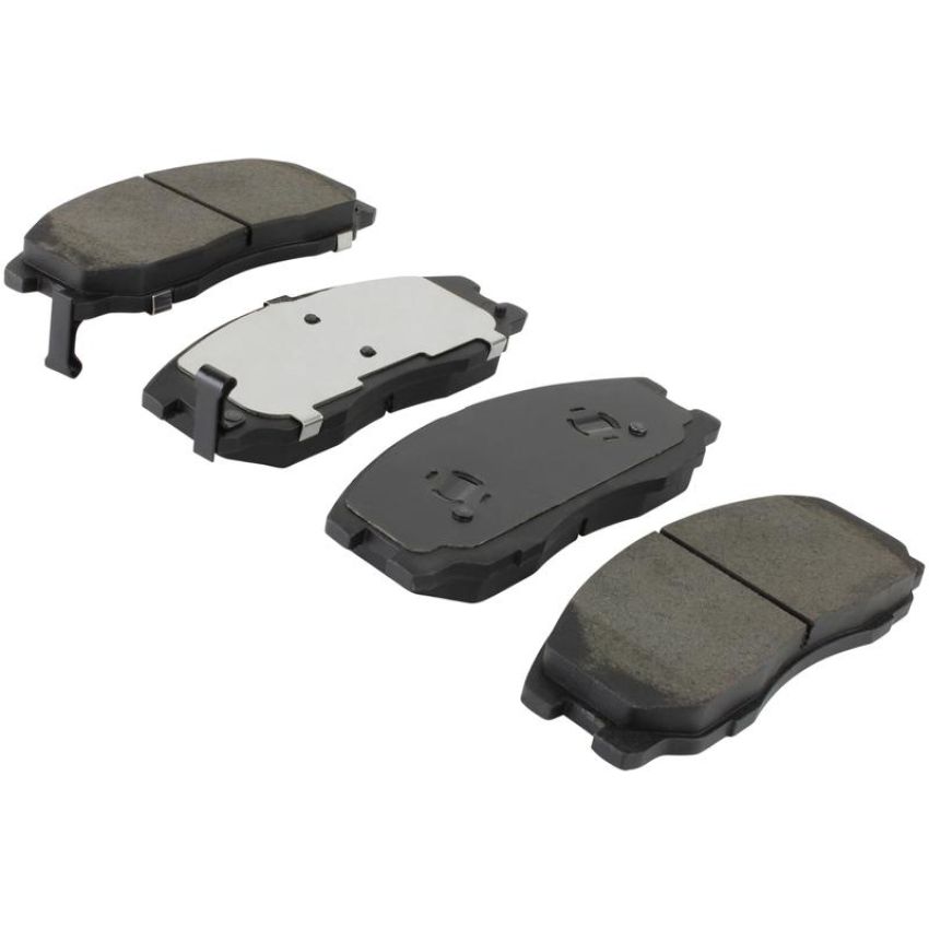 MPA 1003-1678M Quality-Built Black Series Semi-Metallic Brake Pads w/ Hardware