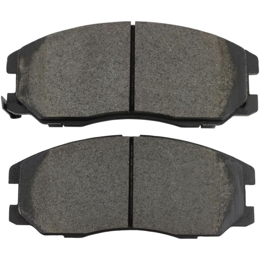 MPA 1003-1678M Quality-Built Black Series Semi-Metallic Brake Pads w/ Hardware