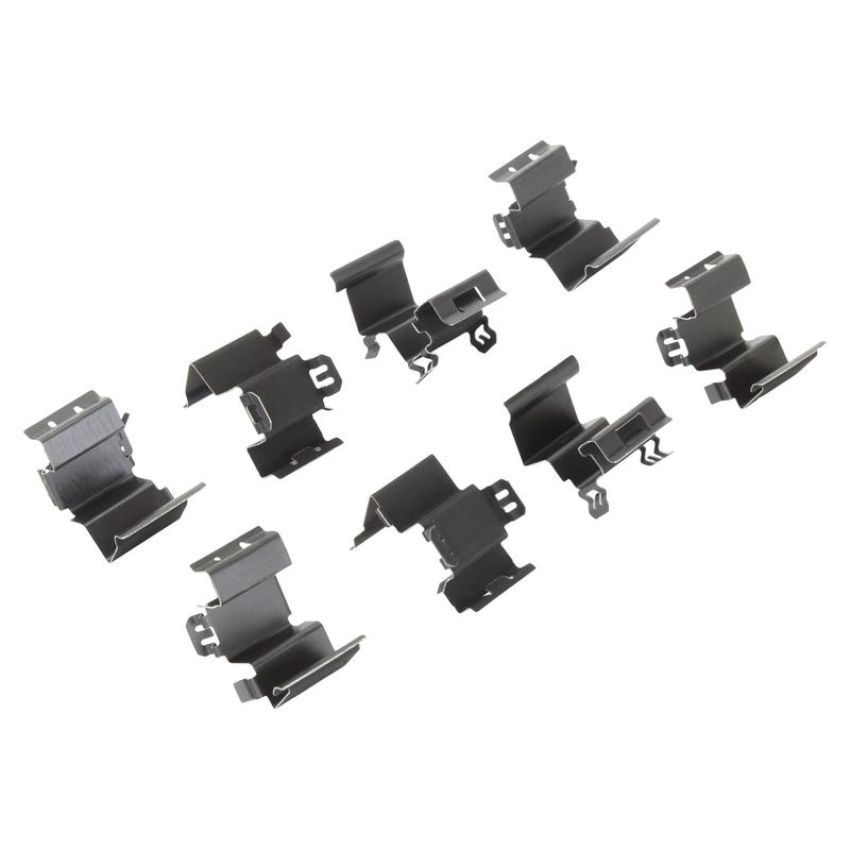MPA 1003-1680M Quality-Built Black Series Semi-Metallic Brake Pads w/ Hardware