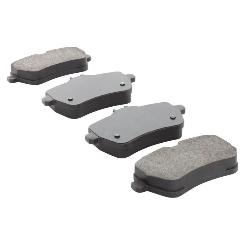 MPA 1003-1689M Quality-Built Black Series Semi-Metallic Brake Pads
