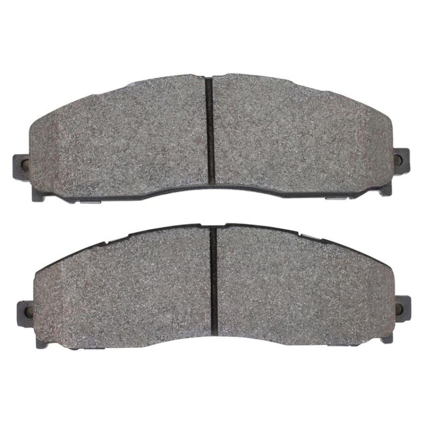 MPA 1003-1691M Quality-Built Black Series Semi-Metallic Brake Pads w/ Hardware