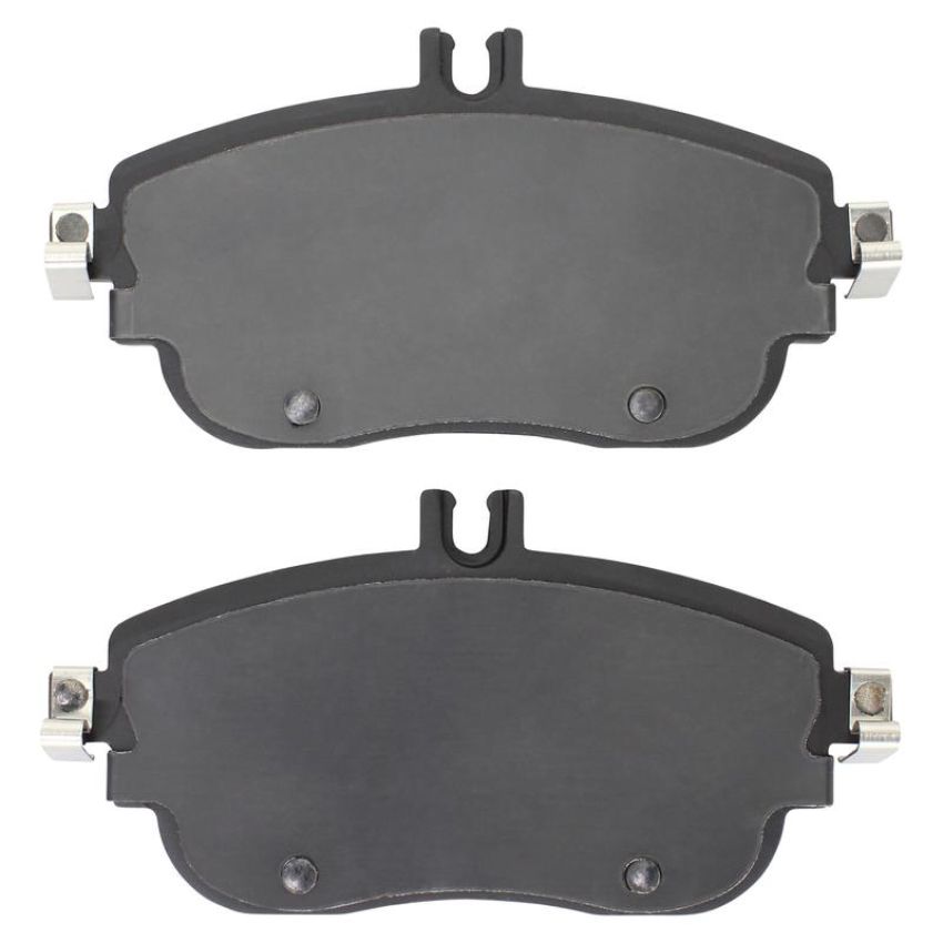 MPA 1003-1694M Quality-Built Black Series Semi-Metallic Brake Pads w/ Hardware
