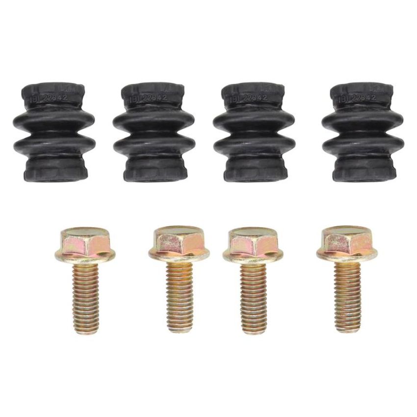 MPA 1003-1694M Quality-Built Black Series Semi-Metallic Brake Pads w/ Hardware