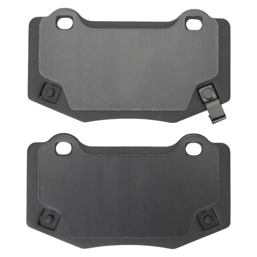 MPA 1003-1718C Quality-Built Black Series Ceramic Brake Pads w/ Hardware