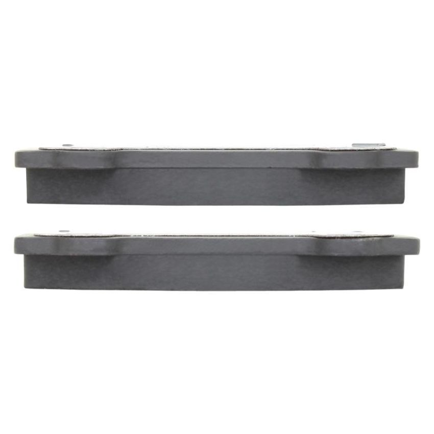 MPA 1003-1718M Quality-Built Black Series Semi-Metallic Brake Pads w/ Hardware
