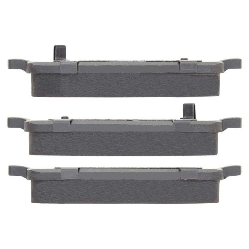 MPA 1003-1719C Quality-Built Black Series Ceramic Brake Pads w/ Hardware