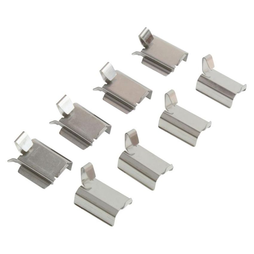 MPA 1003-1719M Quality-Built Black Series Semi-Metallic Brake Pads w/ Hardware