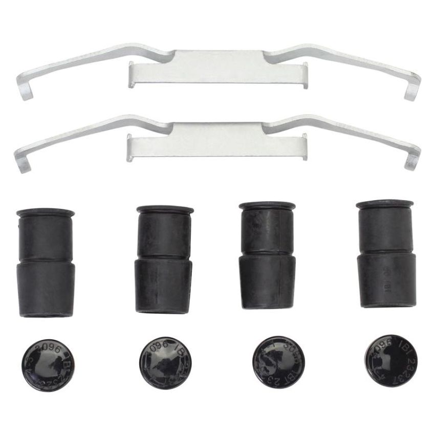 MPA 1003-1721C Quality-Built Black Series Ceramic Brake Pads w/ Hardware