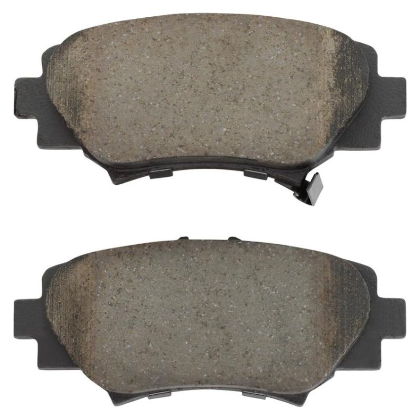 MPA 1003-1729C Quality-Built Black Series Ceramic Brake Pads w/ Hardware