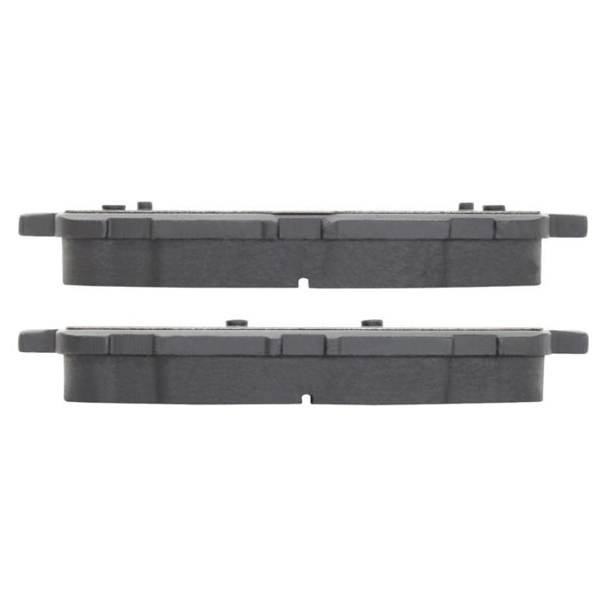 MPA 1003-1730C Quality-Built Black Series Ceramic Brake Pads w/ Hardware