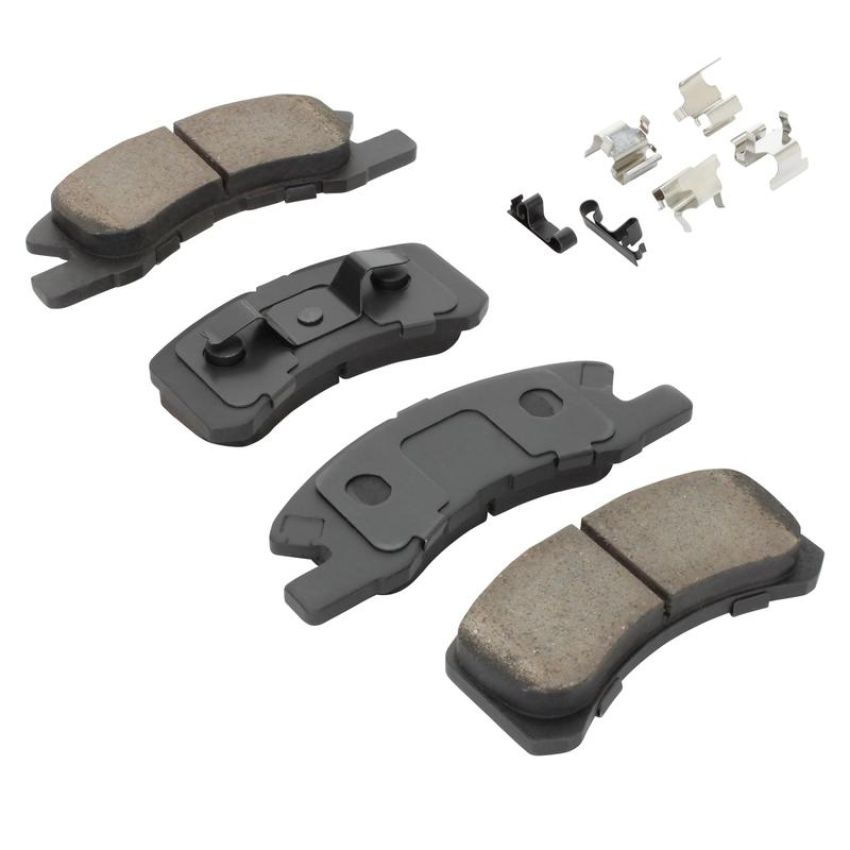 MPA 1003-1731C Quality-Built Black Series Ceramic Brake Pads w/ Hardware