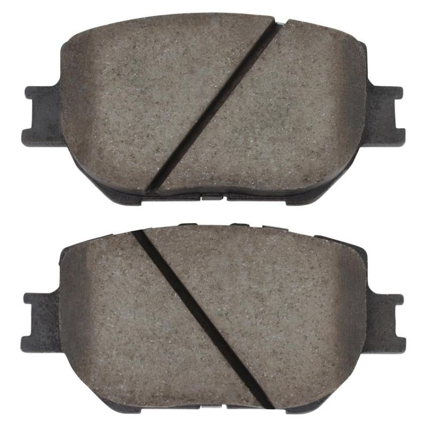 MPA 1003-1733C Quality-Built Black Series Ceramic Brake Pads w/ Hardware