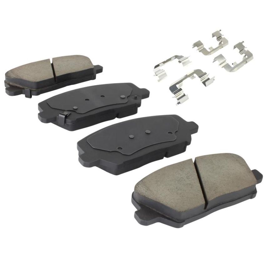 MPA 1003-1735C Quality-Built Black Series Ceramic Brake Pads w/ Hardware