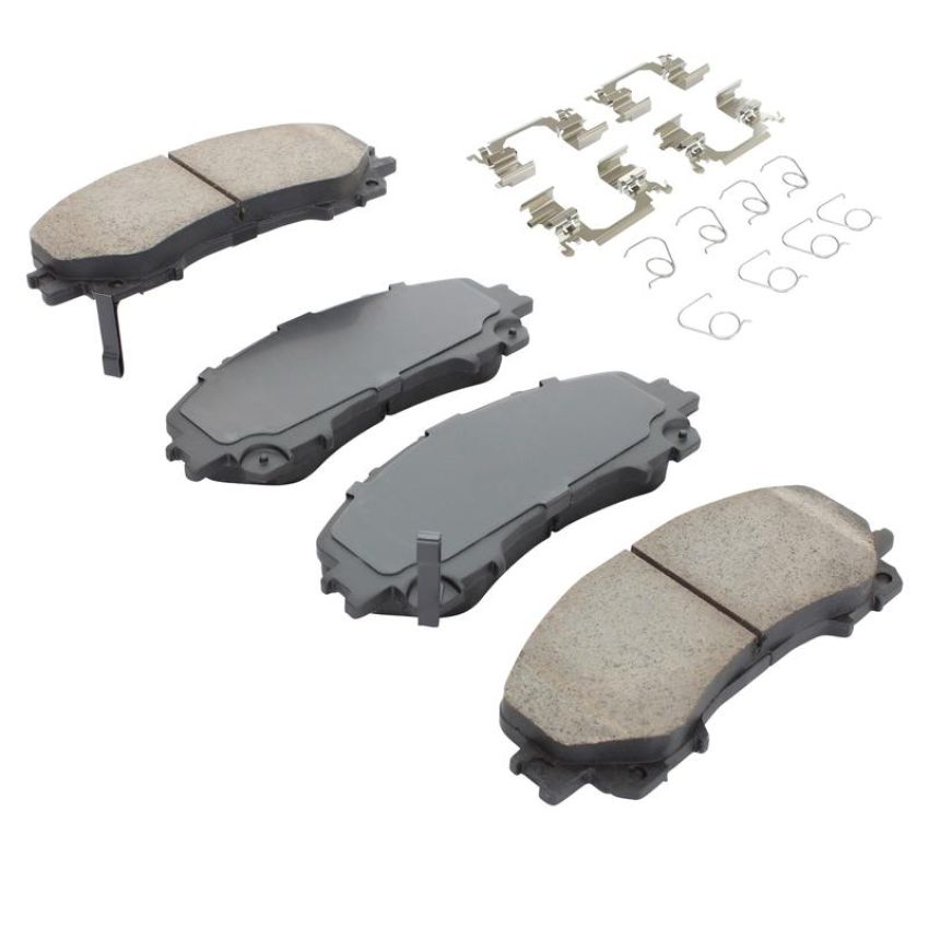 MPA 1003-1736C Quality-Built Black Series Ceramic Brake Pads w/ Hardware