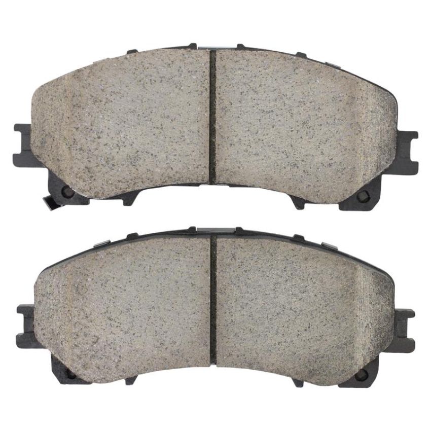 MPA 1003-1736C Quality-Built Black Series Ceramic Brake Pads w/ Hardware