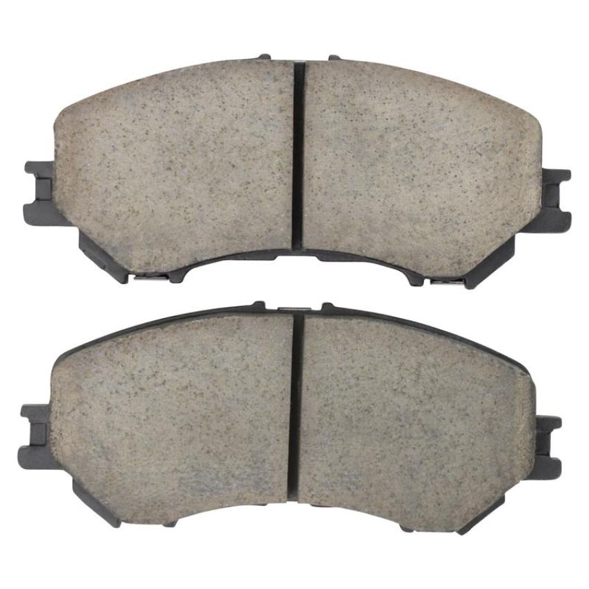 MPA 1003-1737C Quality-Built Black Series Ceramic Brake Pads w/ Hardware