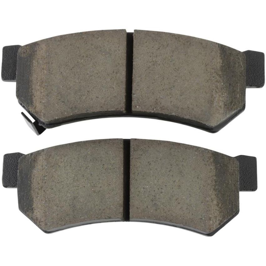 MPA 1003-1739C Quality-Built Black Series Ceramic Brake Pads w/ Hardware
