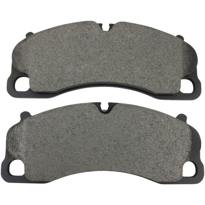 MPA 1003-1741M Quality-Built Black Series Semi-Metallic Brake Pads w/ Hardware