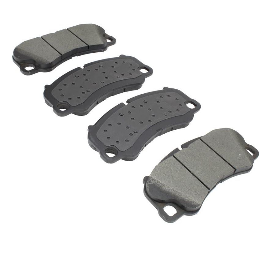 MPA 1003-1742M Quality-Built Black Series Semi-Metallic Brake Pads