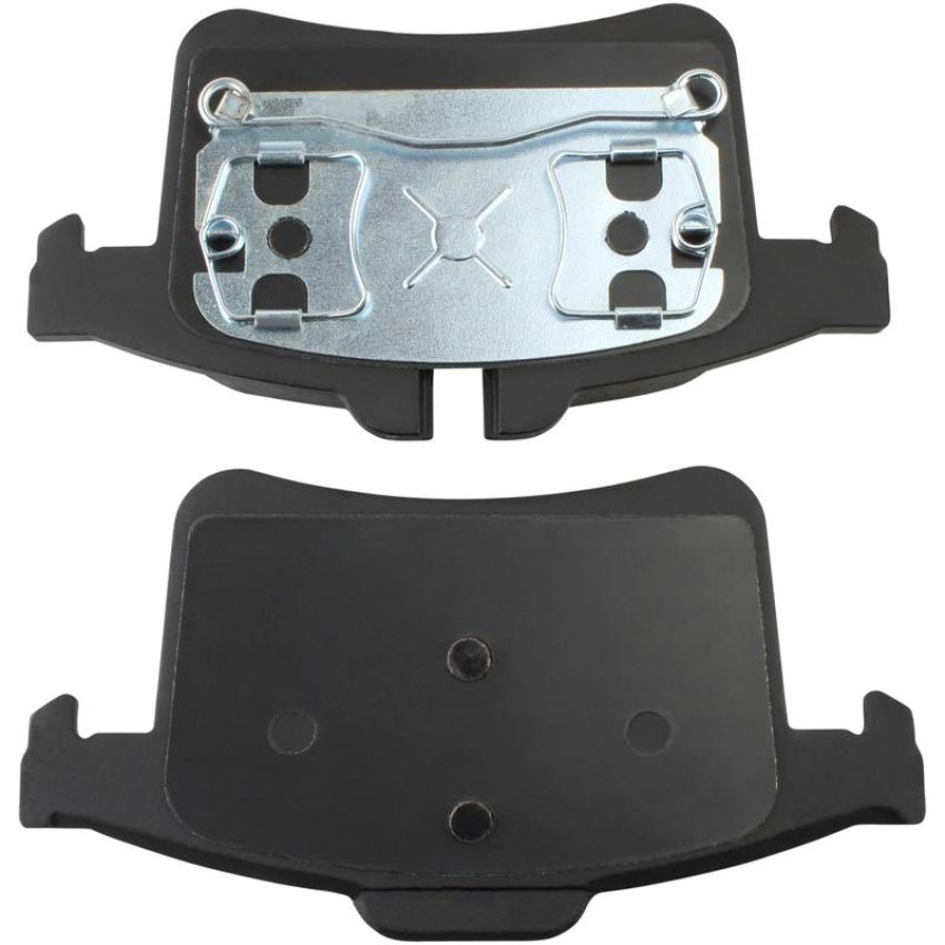MPA 1003-1747M Quality-Built Black Series Semi-Metallic Brake Pads