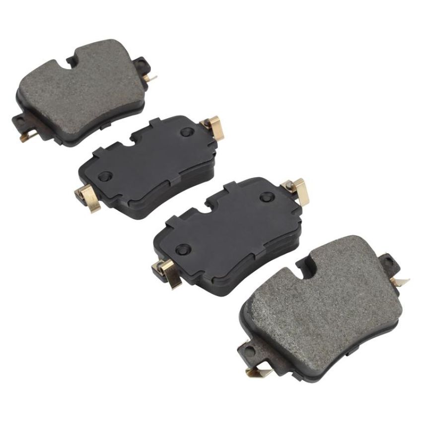 MPA 1003-1752M Quality-Built Black Series Semi-Metallic Brake Pads