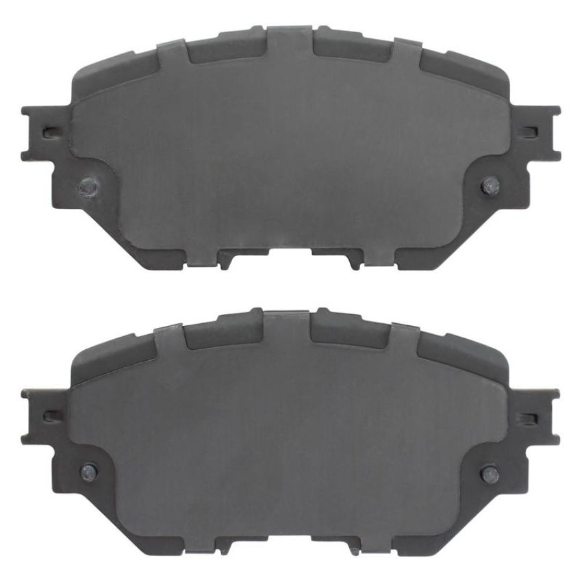 MPA 1003-1759C Quality-Built Black Series Ceramic Brake Pads w/ Hardware