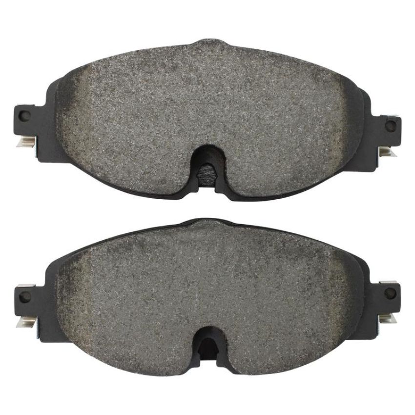 MPA 1003-1760M Quality-Built Black Series Semi-Metallic Brake Pads