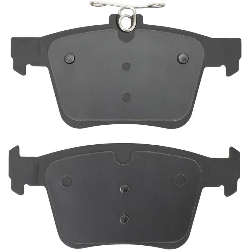MPA 1003-1761M Quality-Built Black Series Semi-Metallic Brake Pads w/ Hardware
