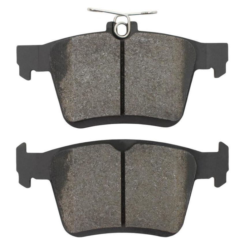 MPA 1003-1761M Quality-Built Black Series Semi-Metallic Brake Pads w/ Hardware
