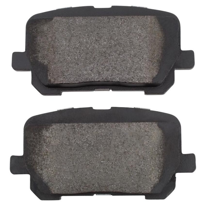MPA 1003-1766M Quality-Built Black Series Semi-Metallic Brake Pads w/ Hardware