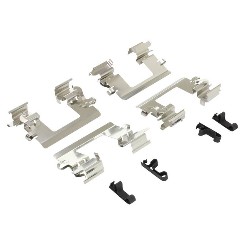 MPA 1003-1766M Quality-Built Black Series Semi-Metallic Brake Pads w/ Hardware