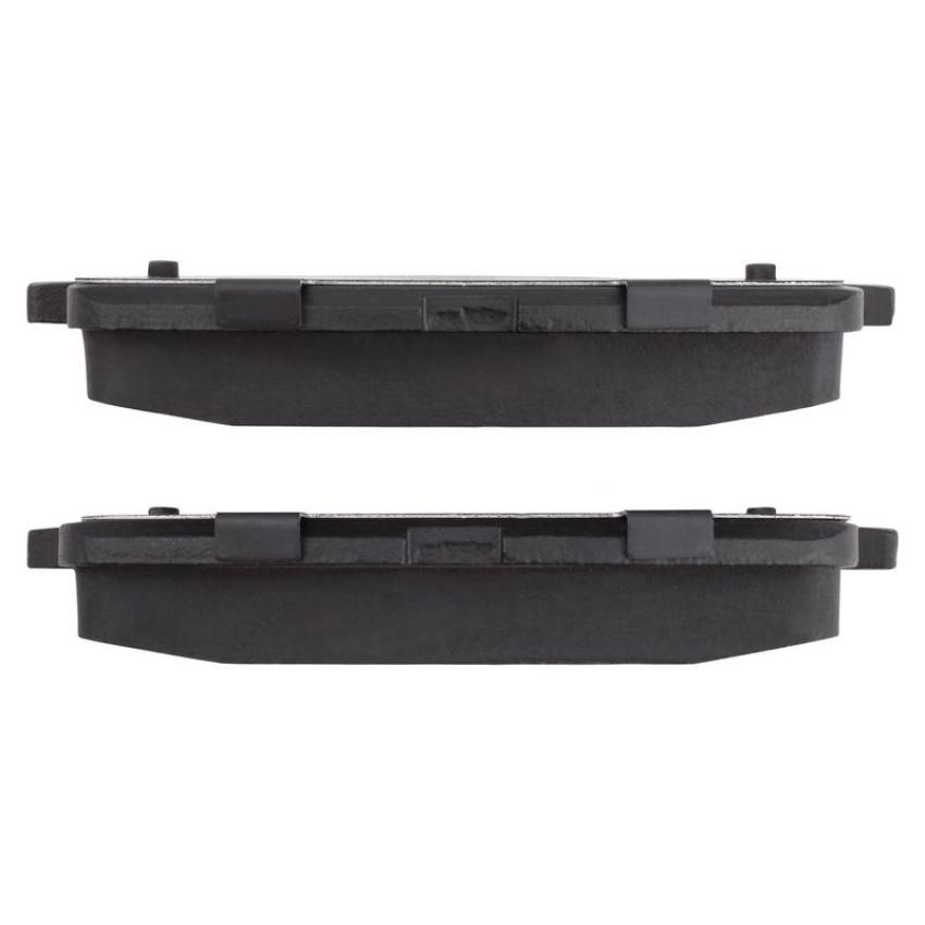 MPA 1003-1766M Quality-Built Black Series Semi-Metallic Brake Pads w/ Hardware