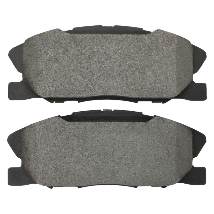 MPA 1003-1767M Quality-Built Black Series Semi-Metallic Brake Pads w/ Hardware