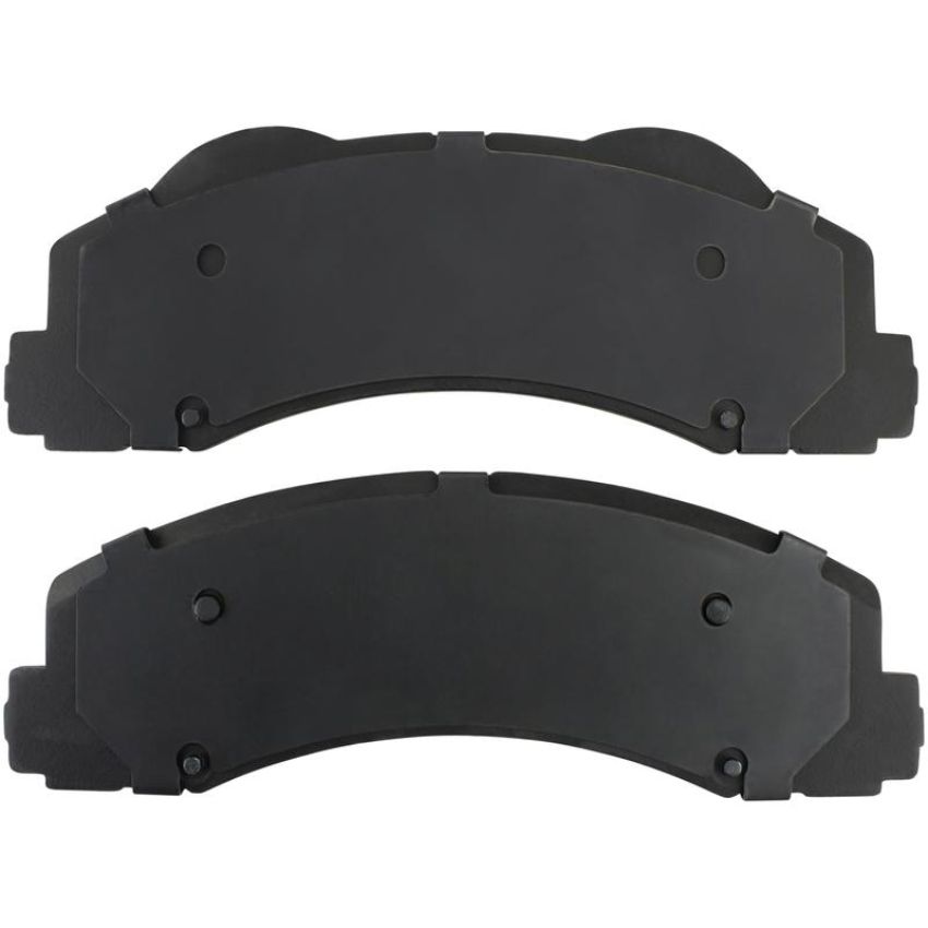 MPA 1003-1770C Quality-Built Black Series Ceramic Brake Pads w/ Hardware