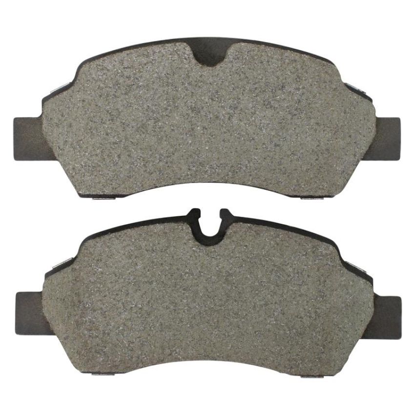 MPA 1003-1775M Quality-Built Black Series Semi-Metallic Brake Pads w/ Hardware