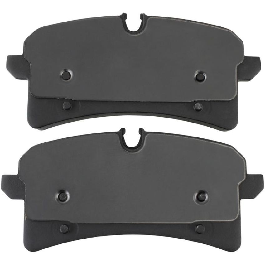 MPA 1003-1780M Quality-Built Black Series Semi-Metallic Brake Pads w/ Hardware