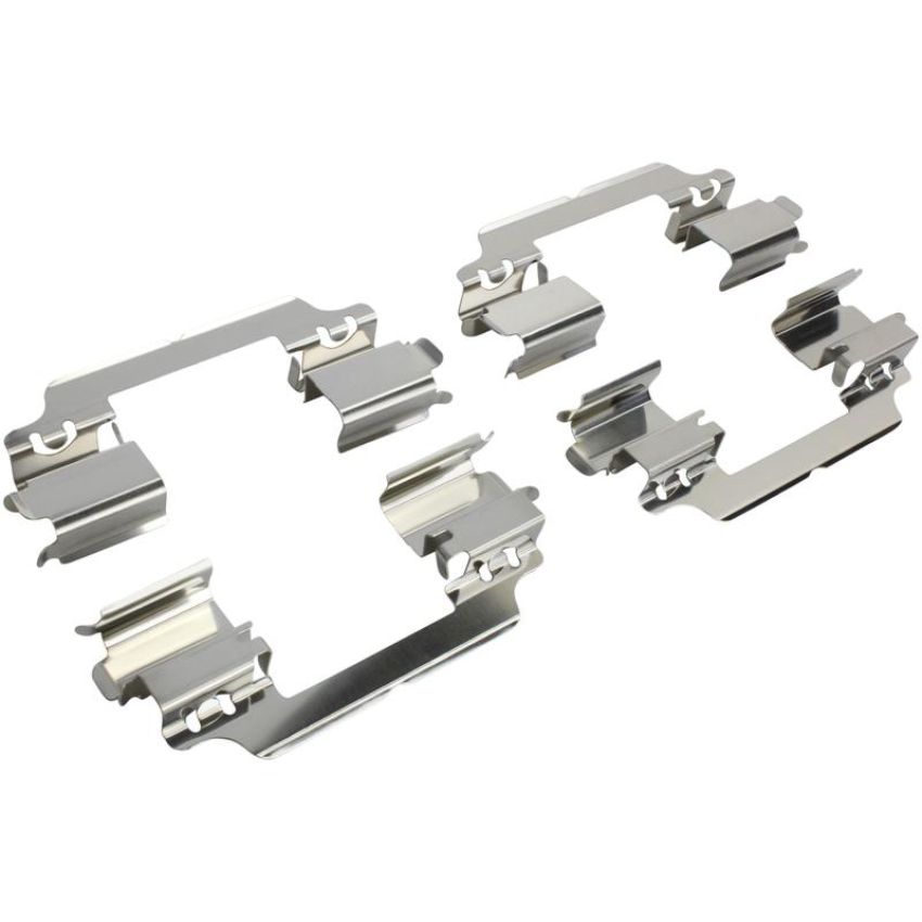 MPA 1003-1780M Quality-Built Black Series Semi-Metallic Brake Pads w/ Hardware