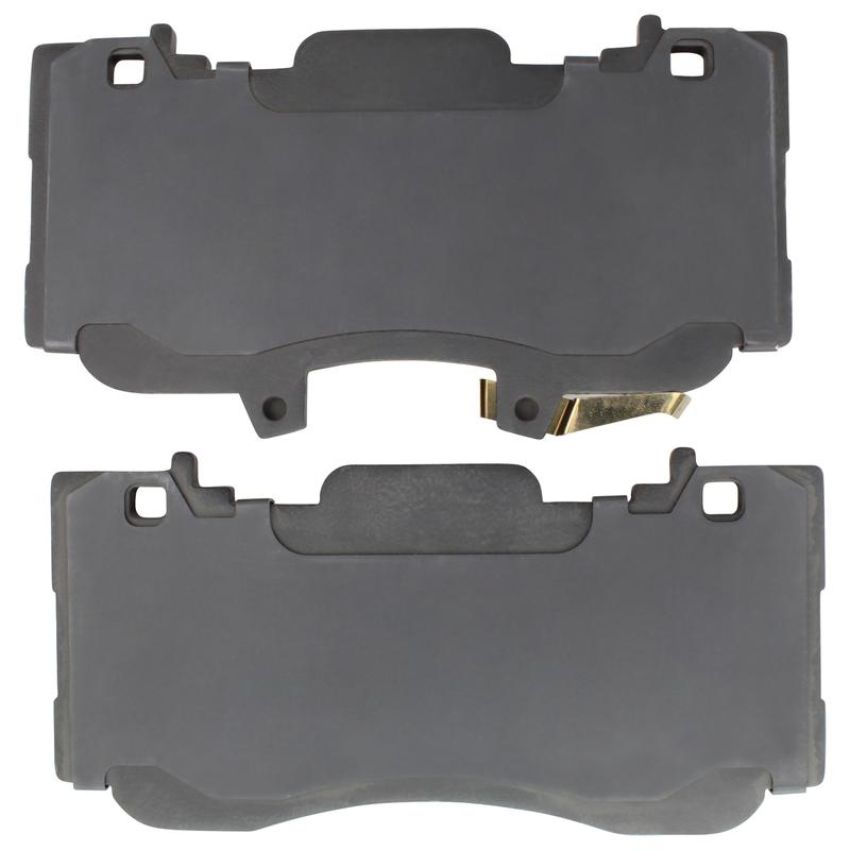 MPA 1003-1784C Quality-Built Black Series Ceramic Brake Pads w/ Hardware