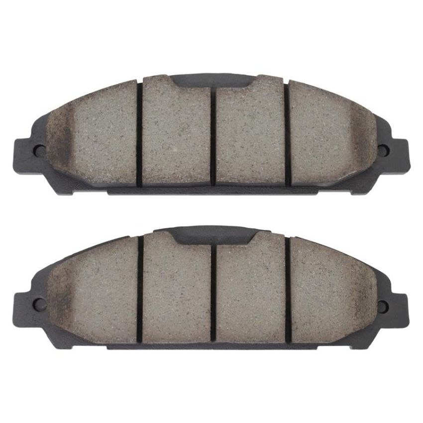 MPA 1003-1791C Quality-Built Black Series Ceramic Brake Pads w/ Hardware