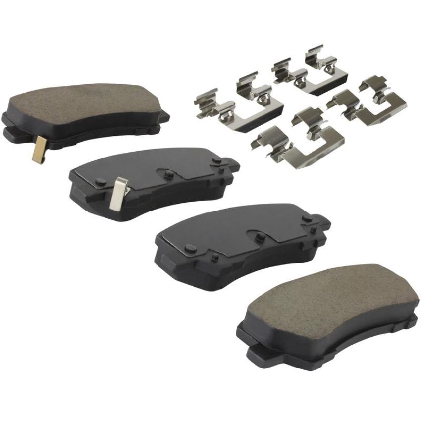 MPA 1003-1793AC Quality-Built Black Series Ceramic Brake Pads w/ Hardware
