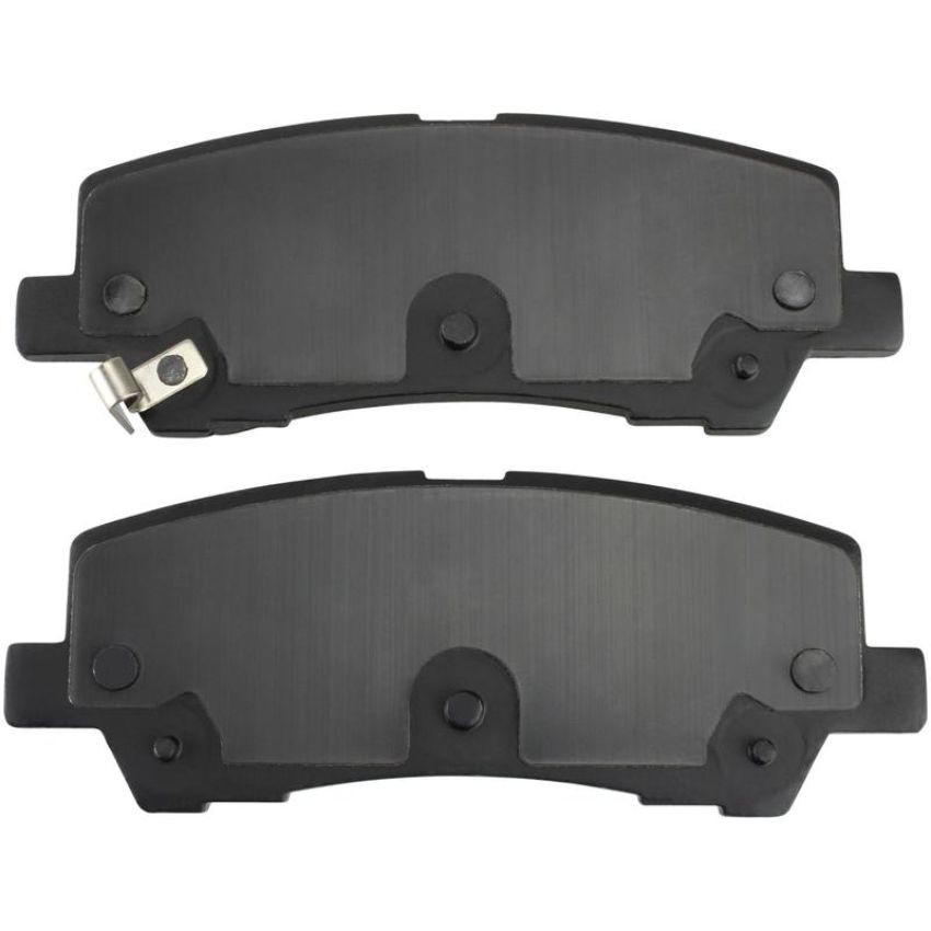 MPA 1003-1793AC Quality-Built Black Series Ceramic Brake Pads w/ Hardware