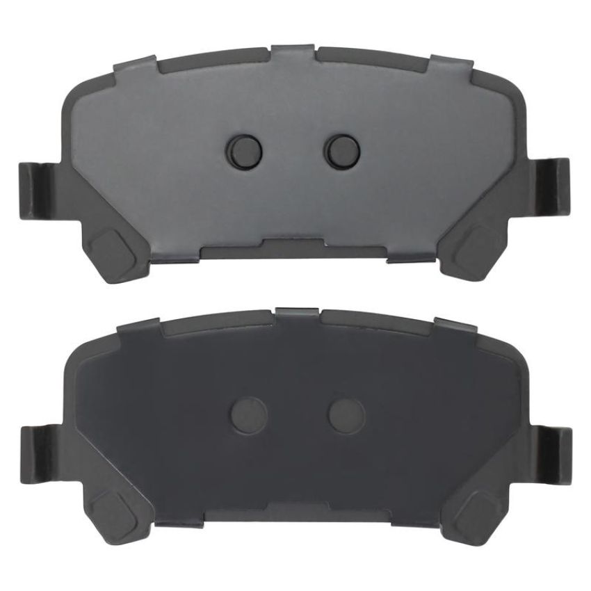 MPA 1003-1806C Quality-Built Black Series Ceramic Brake Pads w/ Hardware