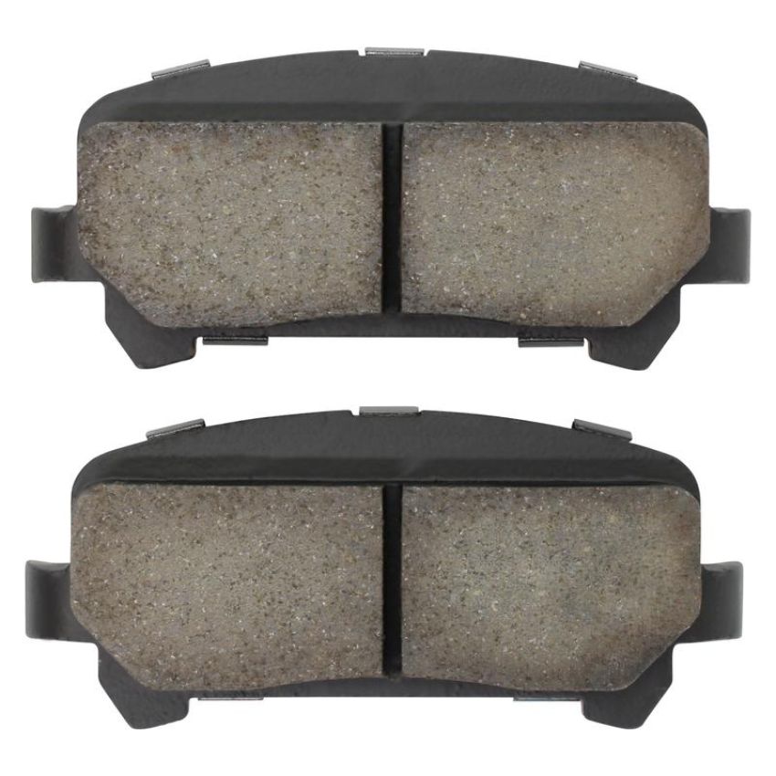 MPA 1003-1806C Quality-Built Black Series Ceramic Brake Pads w/ Hardware