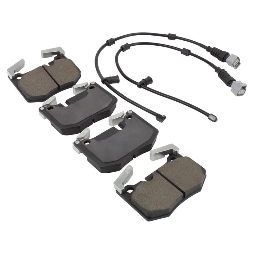 MPA 1003-1807M Quality-Built Black Series Semi-Metallic Brake Pads
