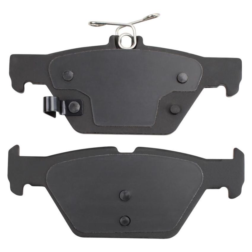 MPA 1003-1808C Quality-Built Black Series Ceramic Brake Pads w/ Hardware
