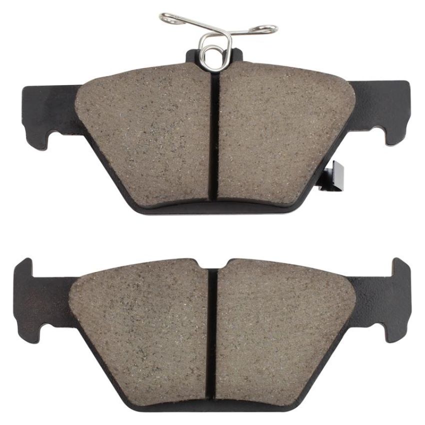 MPA 1003-1808C Quality-Built Black Series Ceramic Brake Pads w/ Hardware