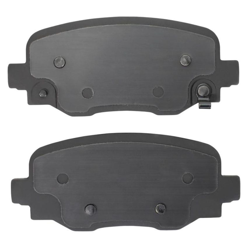 MPA 1003-1809C Quality-Built Black Series Ceramic Brake Pads w/ Hardware
