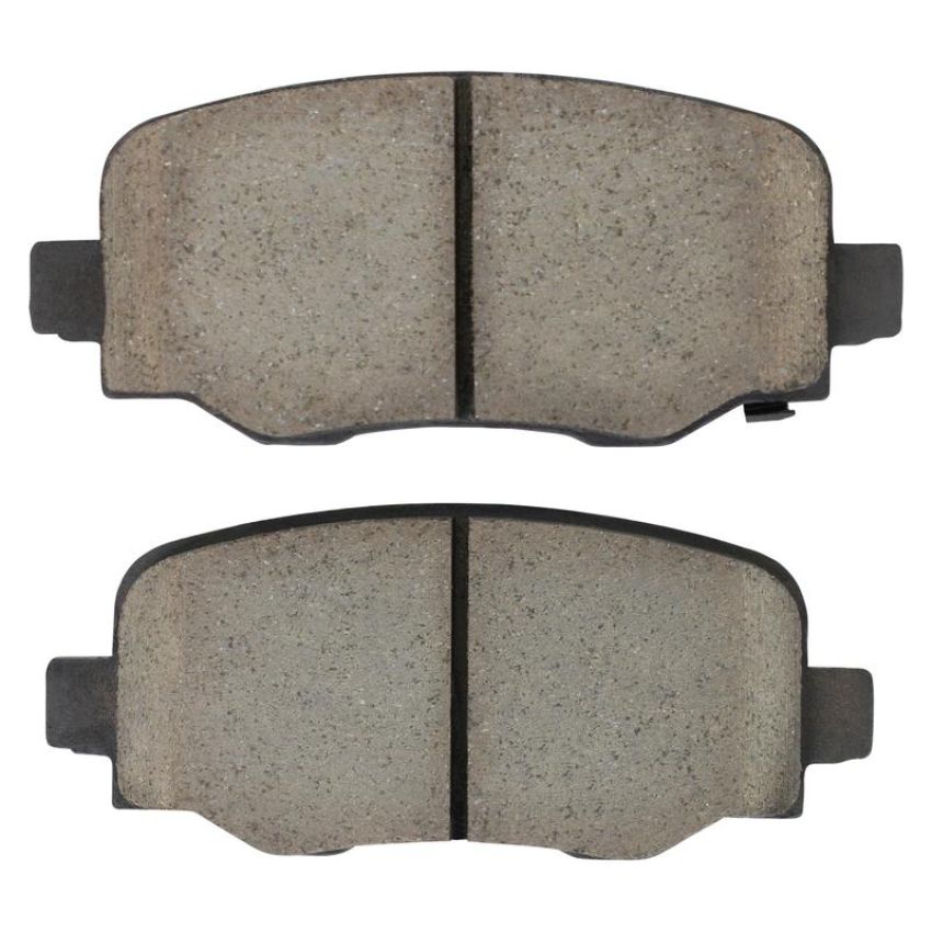 MPA 1003-1809C Quality-Built Black Series Ceramic Brake Pads w/ Hardware