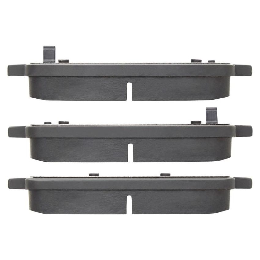 MPA 1003-1809C Quality-Built Black Series Ceramic Brake Pads w/ Hardware