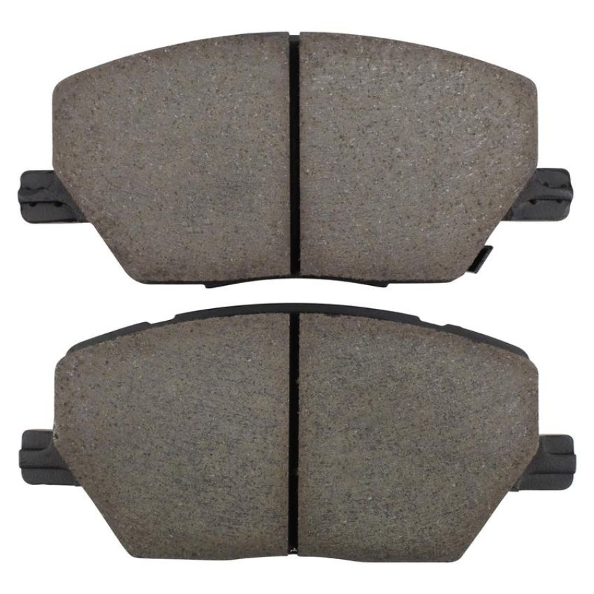 MPA 1003-1811C Quality-Built Black Series Ceramic Brake Pads w/ Hardware